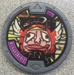 YoKai Yo-Kai Watch Series 3 Rockabelly Medal ***NEW Unused*** English version