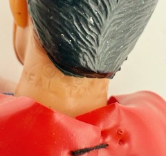 VINTAGE IDEAL ACTION BOY SUPERBOY FIGURE COSTUME ACCESSORIES 1967 COMPLETE