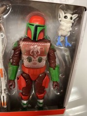 STAR WARS “MANDALORIAN” WARRIOR HOLIDAY EDITION BLACK SERIES 6” FIGURE F5305 New