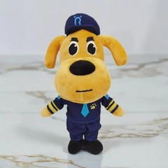 Sheriff Labrador Plush Toy 🐶 Soft Police Dog Doll Stuffed Animal Kids Gift