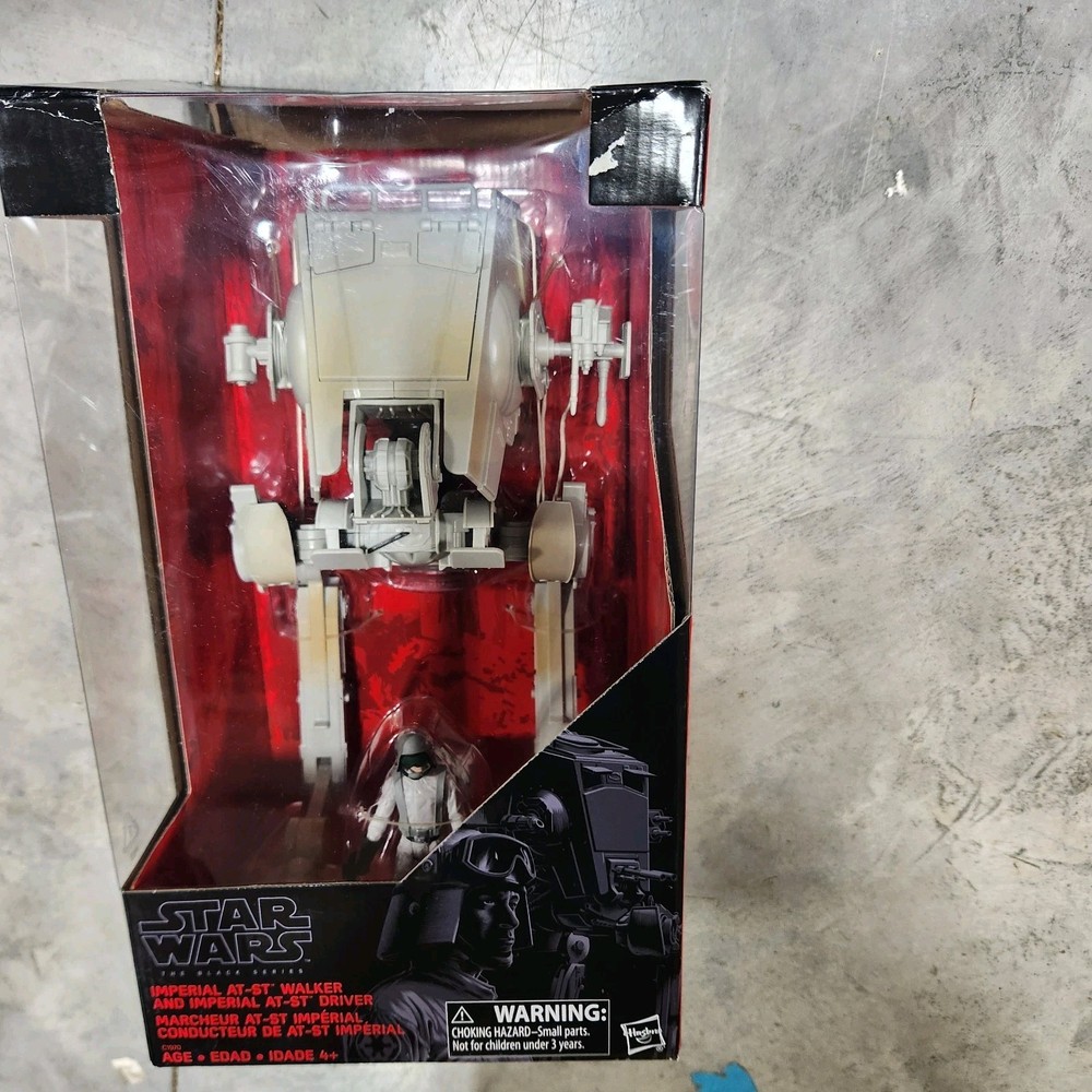 Hasbro Star Wars The Black Series Imperial AT-ST Walker and Driver Action Figure
