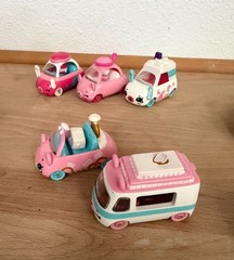Shopkins Cutie Cars Tea Brake Collection Wedding and Italian LOT of 8