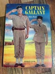 1956 Buster Crabbe Captain Gallant Coloring Book Tarzan Buck Rogers Flash Gordon
