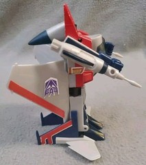 1983 Vintage Transformers G1 Starscream Pre-Rub Complete W Instructions & Tech