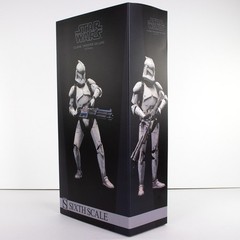 Sideshow Collectibles 1/6 Scale Star Wars Clone Trooper Deluxe Veteran Figure