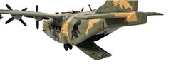 Military 21-Inch Cargo Plane C130 Bomber Bombs 12 Mix Vehicles 50 Army Soldiers