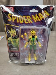 Marvel Legends Spider-Man Electro (Francine Frye) 6” Action Figure – New Sealed