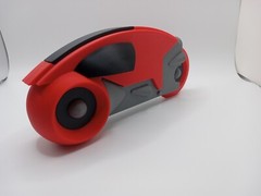 Retro Lightcycle Red for Vintage Tron display action figures & light cycle