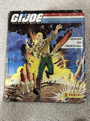 GIJoe International Isreal Panini Album Partially Complete Rare HTF
