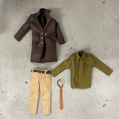 PB-GORDON-SET: 1/12 Gordon style outfit set for 6 inch slim action figure body