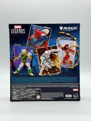 BATTLE-DAMAGED SPIDERMAN Marvel Legends 6” Magic Gathering with card NEW Parker