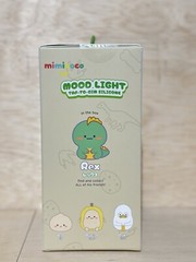 Mimicoco Mood Light Rex Dinosaur Tap To Dim- Silicone