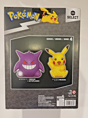Gengar Vinyl Figure 8″ Large – Pokemon Select – Series 4 – Jazwares – New Sealed