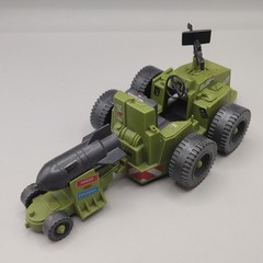 1985 G.I. Joe Weapon Transport Vintage Body, Gun with Bomb Trailer
