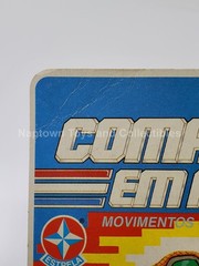 GI JOE COMANDOS EM ACAO COMANDO RAJADA RAMPART FIGURE MOC SEALED BRAZIL ESTRELA