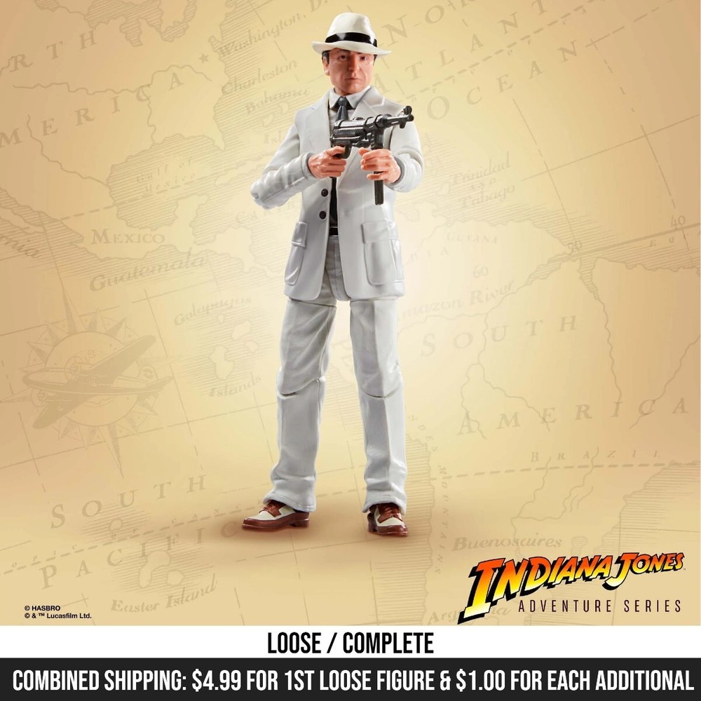 Indiana Jones Adventure Series René Belloq Ark Showdown 6″ Figure – LOOSE