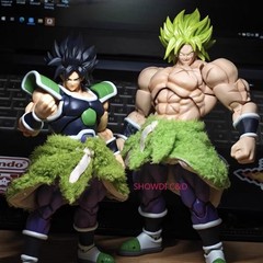 1/10 Handmade Custom Green Wired Skirt For 9” SHF Broly Action Figure（No Figure