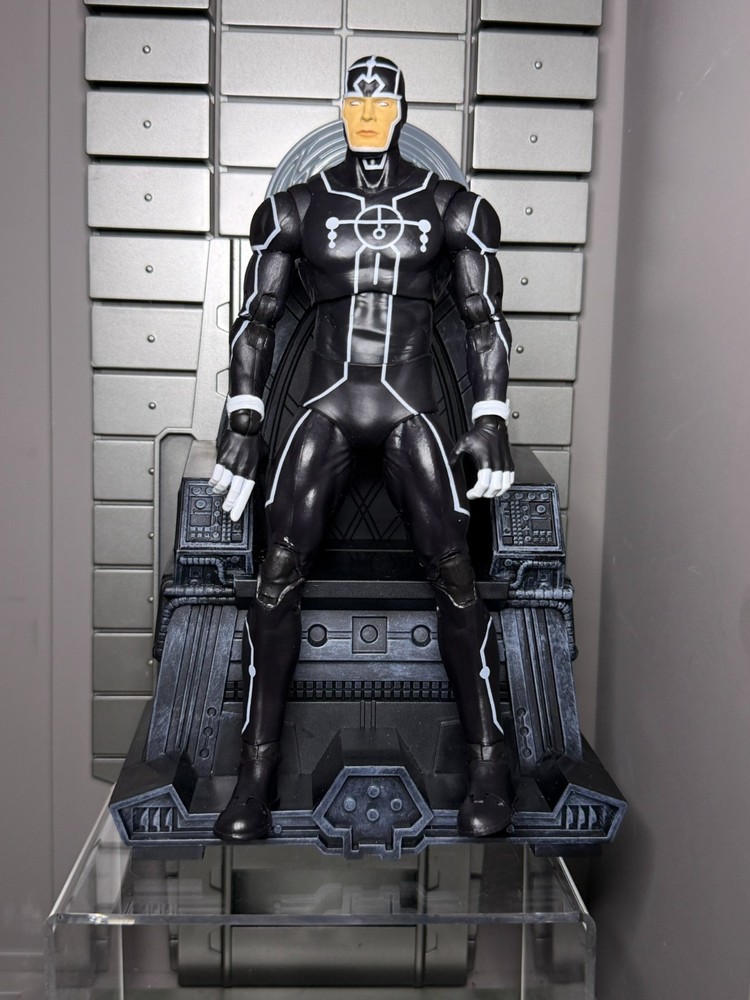 METRON DC McFarlane Multiverse 7″ Figure Platinum New Gods Black LOOSE INCOMPLET