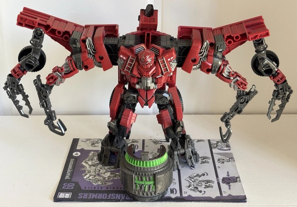 Hasbro Transformers Studio Series 66 ROTF Leader Overload (Devastator) COMPLETE
