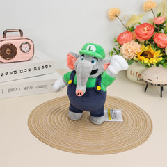 3X Elephant Mario Luigi Princess Peach Super Mario Bros Wonder Plush Toy Doll 8″