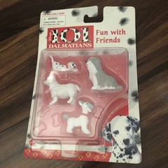 New Vintage Mattel Arco Toys Disney 101 Dalmatians Fun With Friends Figures