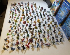 HUGE Vintage 200 Digimon Figure Lot ~ Official Bandai Toy Collection
