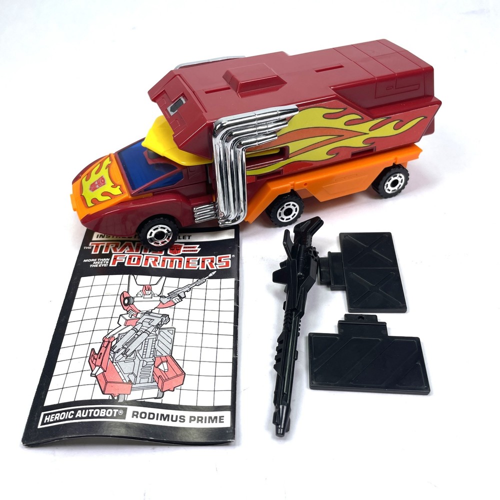 Rodimus Prime G1 Transformers Action Figure 1986 Hasbro