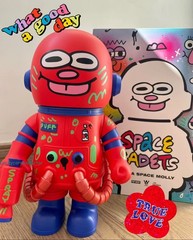 Authentic MEGA SPACE MOLLY 400% Jon Burgerman Series Figure Confirmed – PUFF