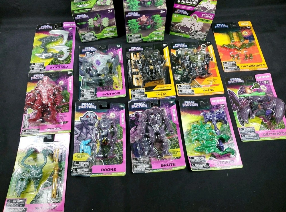Final Faction Lot Figures Vehicles Armor Weapon Packs Kharn Elite Alpha New Pack