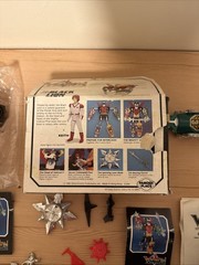 Vintage 1984 Voltron Panosh Place Green Blue Red Yellow Black Lion In Box Rare
