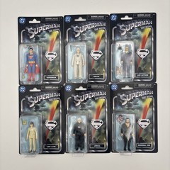 2025 Spin Master Superman the Movie 1978 Full Retro Set of 6 including Chase
