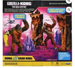 MonsterVerse GODZILLA x KONG the New Empire (2024) KONG vs SKAR KING Figures!