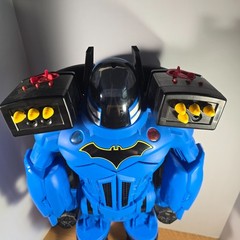 2017 Mattel Batman Blue Robotic Suit Imaginext 30 In Tall