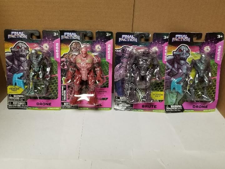 Final Faction 4 Figure Lot