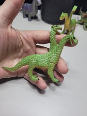 Mixed lot of (5) Hard Plastic Dragons Fantasy Dungeons & Dragons 2 Headed Hydra