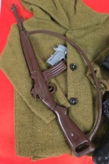 Vintage G.I Joe Action Soldier Outfit With Boots and Rifle 60’s or 70’s New
