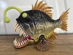 Chap Mei Deep Sea Anglerfish with Chomping Mouth Action Figure Fish Toy Nemo
