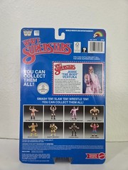 LJN WWE Superstars Jesse “The Body” Ventura Blue and Black Card 8″ Figure Set