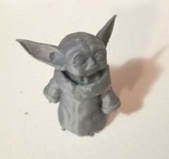 Baby Yoda The Child Figure DIY or Painted Miniature 3D Printed