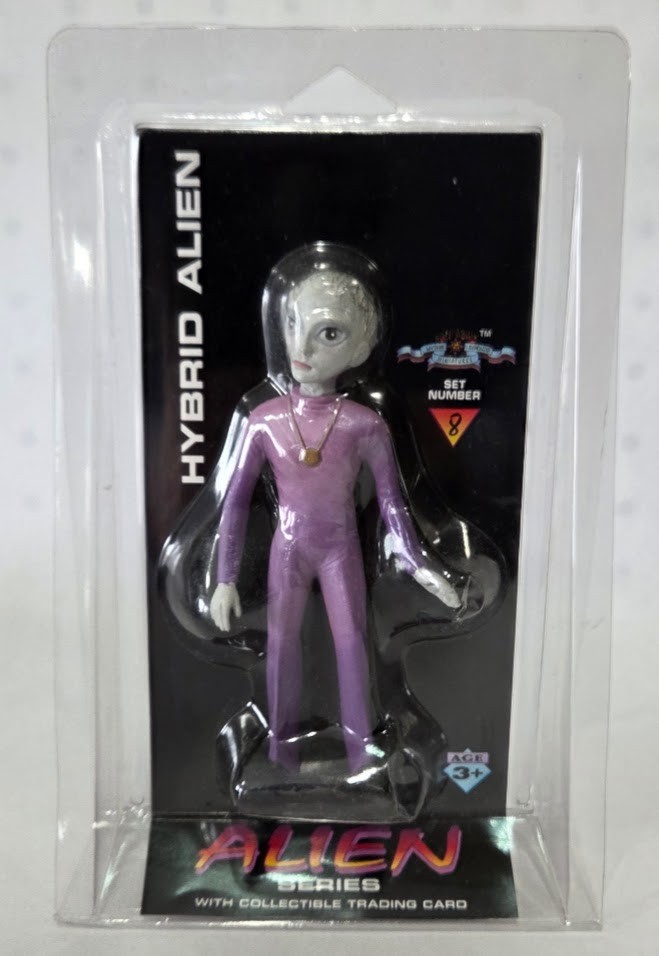 Men in Black Hybrid Alien Set Number 8 MIB Action Figure Card Shadowbox 55008