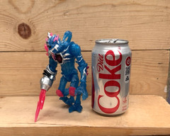 Official Mr. Beast Lab Hybrid Pink Blue Action Figure Lightning Panther 6” Loose
