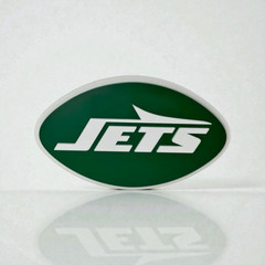 New York Jets Logo Sign – Green Oval Wall Decor NFL merchandise sports decor