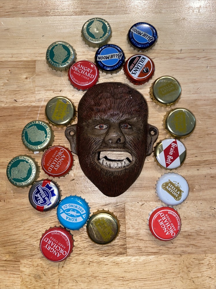Wolverine Bottle Opener Wall Mount Werewolf Home Office Work Cabin Decoration US