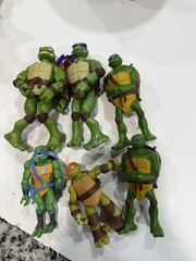 Huge Lot Mixed Teenage Mutant Ninja Turtles TMNT Figures Copters And More!