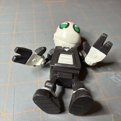 Ratchet and Clank 2008 PlayStation Tuxedo Figure GameStop Exclusive