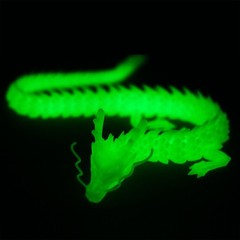 17.72inch 3D Printed Dragon Model,Articulated Animals figure,Toys Home Decor