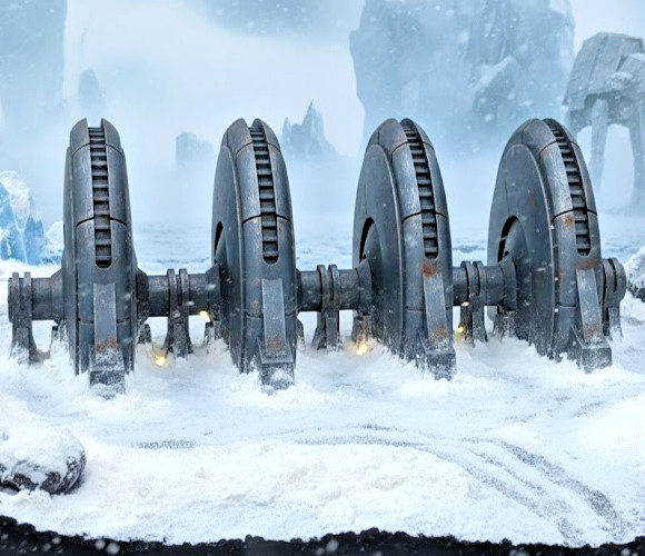Imperial Target: 1:12 Scale Hoth Shield Generator Replica 31″ Large Scale 3D