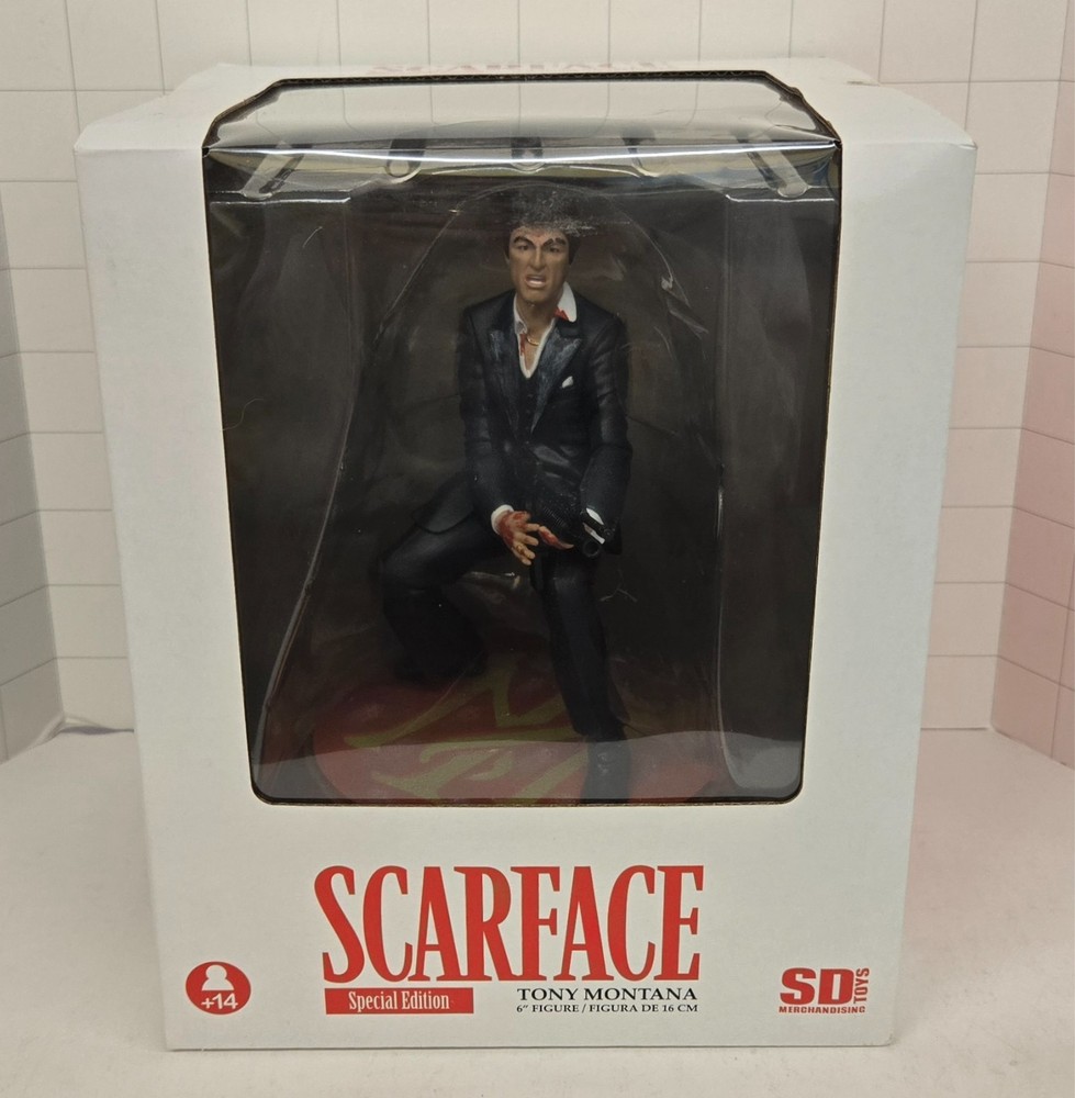 SD Toys – Movie Icons #04 – Scar Face – Tony Montana 6″ Figurine