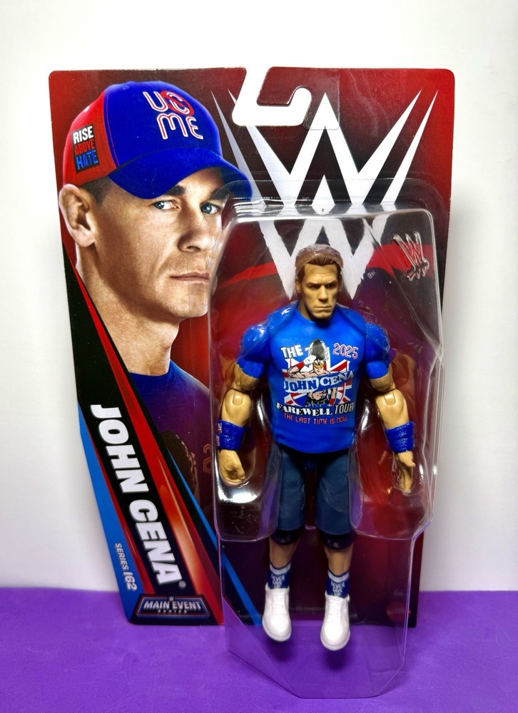 2026 WWE Main Event Series 162 Figure: JOHN CENA (Farewell Tour, United Kingdom)