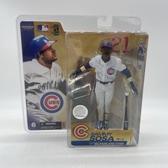 McFarlane’s MLB Chicago Cubs Action Figure Sammy Sosa Pinstripes Variant Sealed!